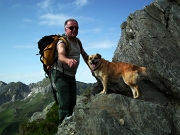 Sull’arco di San Simone: Cima Lemma (2348 m.) > Pizzo Scala (2427 m.) nel solstizio d’estate, il 21 giugno 2012 - FOTOGALLERY